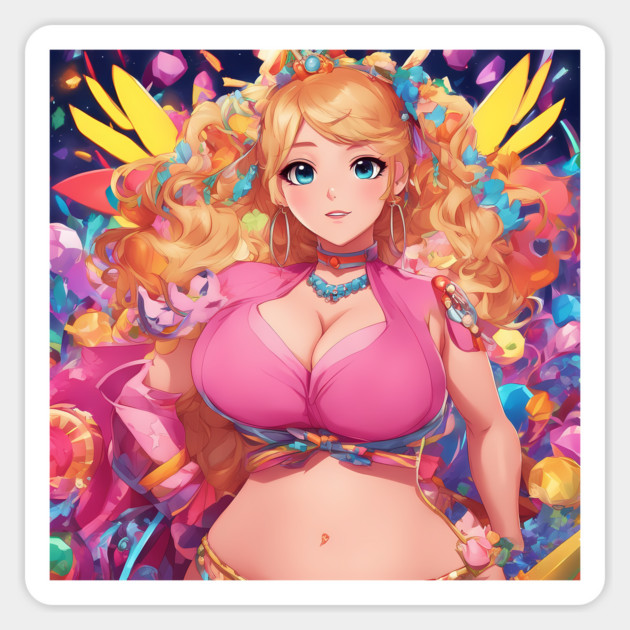 Best seller Full-Size Fantasy beauty Sticker by animegirlnft