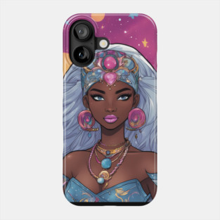 anime powerful woman beauty Phone Case