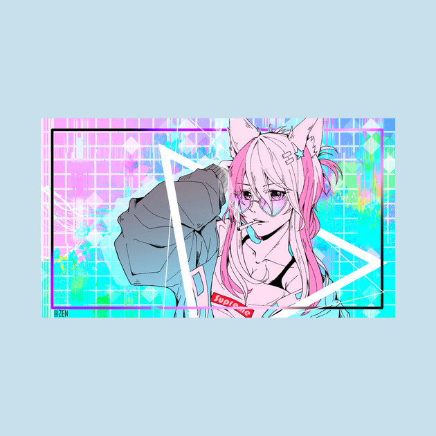 Anime Supreme Girl Shirts Supreme Anime And Manga T-Shirt TeePublic