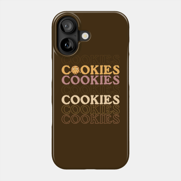 COOKIES, chocolate chip Phone Case by HolidayBug