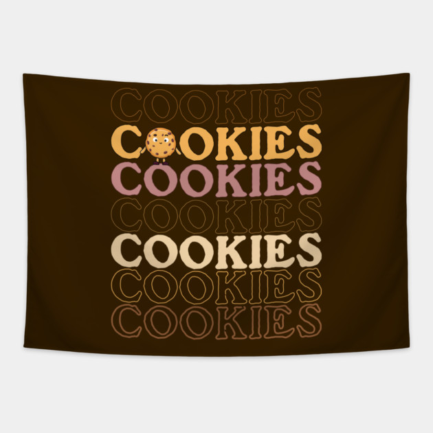 COOKIES, chocolate chip Tapestry by HolidayBug