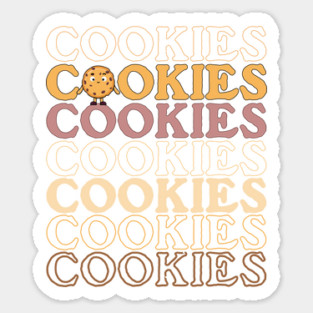 COOKIES, chocolate chip Sticker