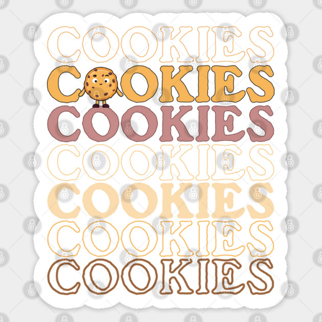 COOKIES, chocolate chip Sticker by HolidayBug