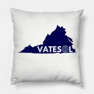 VATESOL New Logo Pillow
