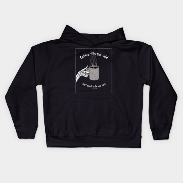 Coffee time. Kids Hoodie by Tommy Devoid