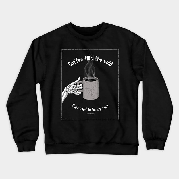 Coffee time. Crewneck Sweatshirt by Tommy Devoid