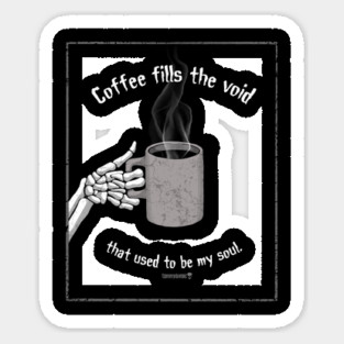 Coffee time. Sticker