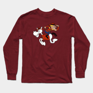 Dudley Do-Right and Horse Long Sleeve T-Shirt
