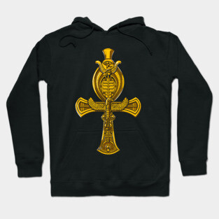 Ankh Cross Egyptian Symbol Hoodie