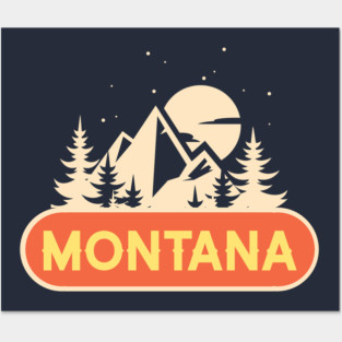 Montana Posters and Art