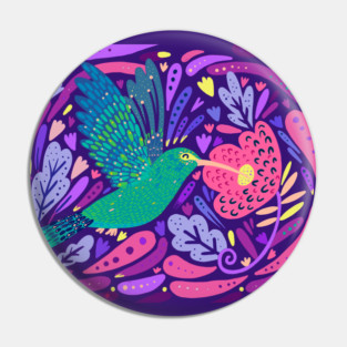 Hummingbird Pin