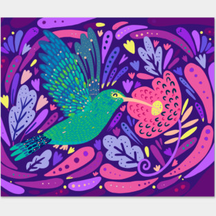 Hummingbird Posters and Art
