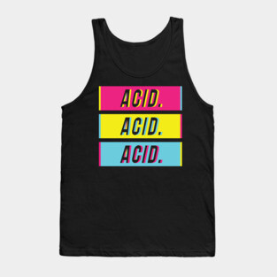 Techno Acid Style Tank Top