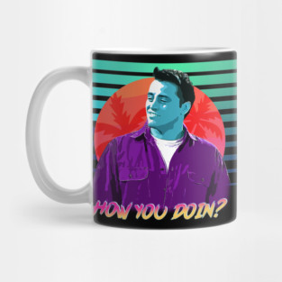 How you Doin' Neon Retro Mug