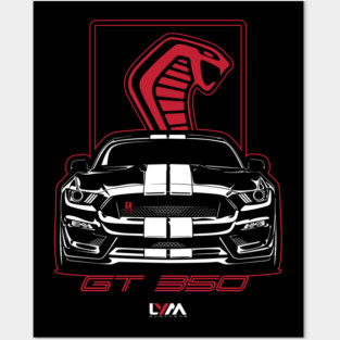 S550 2016-2020 Ford Mustang GT350 Posters and Art