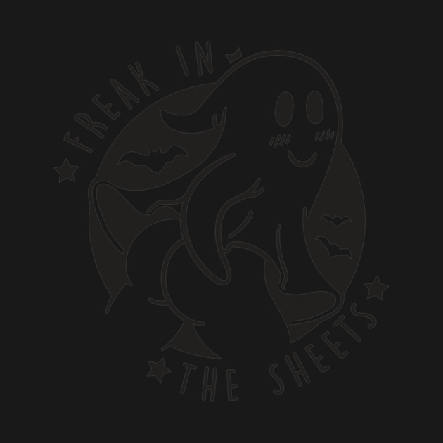 Freak in the sheets Funny Halloween Ghost by Darksavage