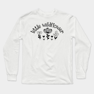 Little Wildflower Flower Long Sleeve T-Shirt