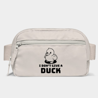 Funny Angry Duck Saying Bag