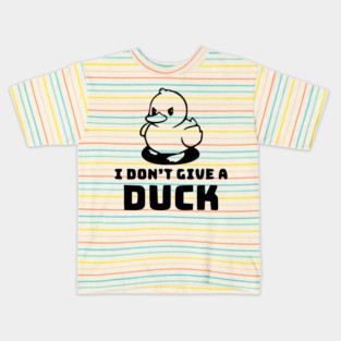 Funny Angry Duck Saying Kids T-Shirt