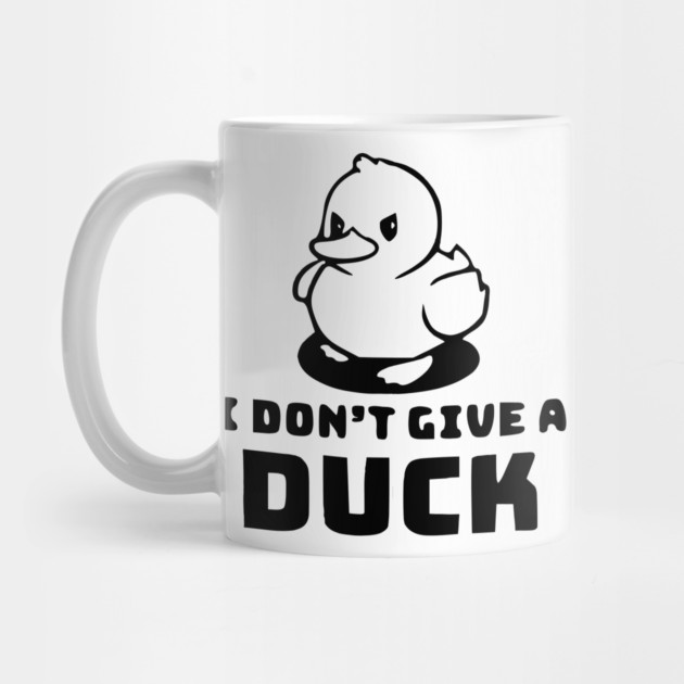 Funny Angry Duck Saying by Darksavage