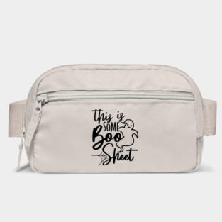 Boo Sheet Funny Halloween Saying Bag