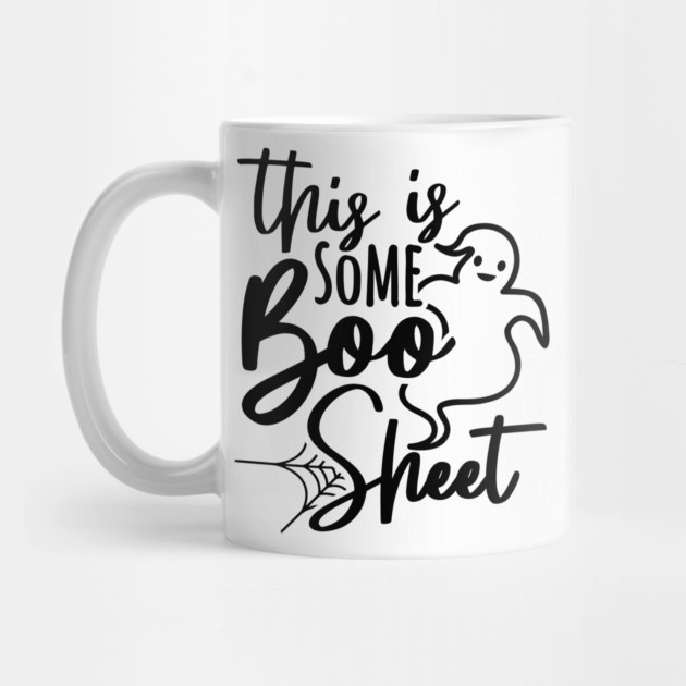 Boo Sheet Funny Halloween Saying by Darksavage