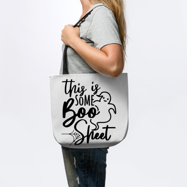 Boo Sheet Funny Halloween Saying by Darksavage