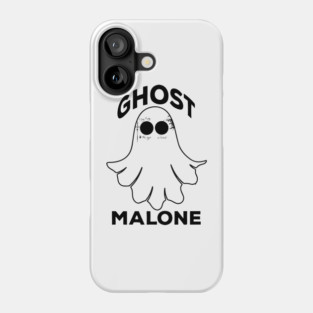 Funny Ghost Malone Cool Halloween Phone Case