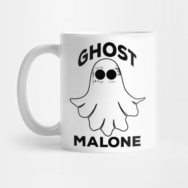 Funny Ghost Malone Cool Halloween by Darksavage