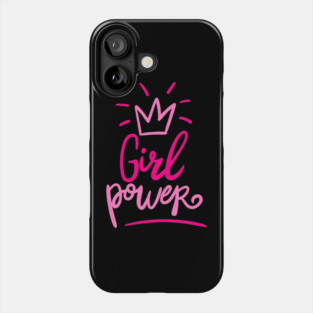 All Pink Fantastic Girl Power Phone Case