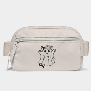 Funny Boo Ghost Cat Halloween Bag