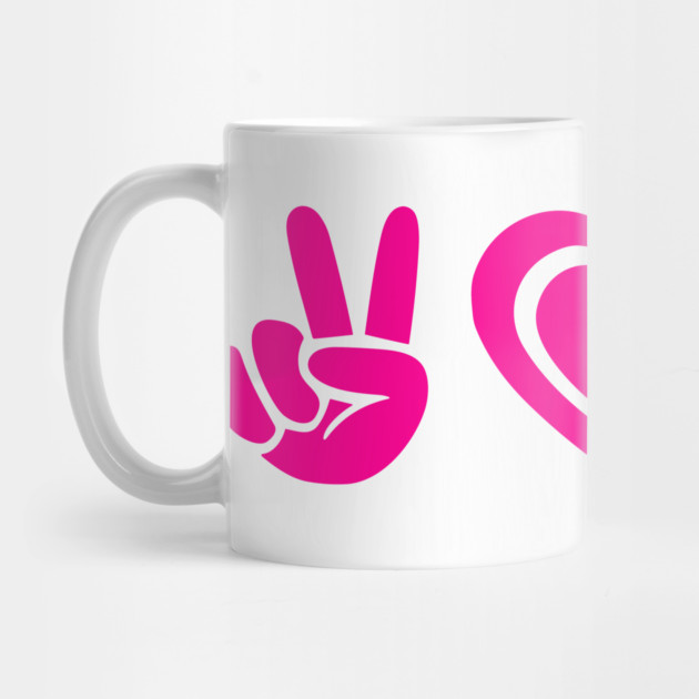 Peace Love Pink B by Darksavage