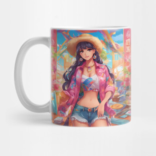 Cosmic Chronicles Anime Fashion Mug