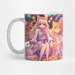 Cattastic Anime Tales Mug