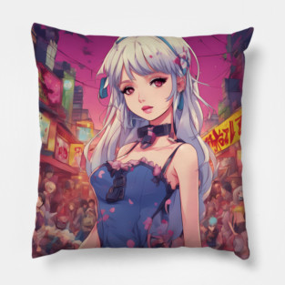 City Hunter  Girls Collorful Pillow
