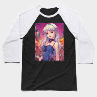 City Hunter  Girls Collorful Baseball T-Shirt