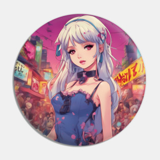 City Hunter  Girls Collorful Pin