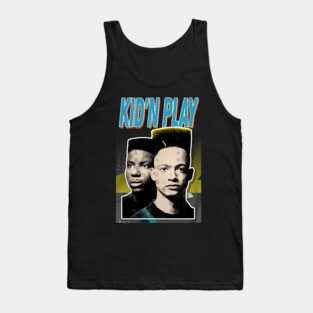 Kid 'N Play 90s Aesthetic Design Tank Top