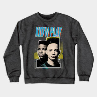 Kid 'N Play 90s Aesthetic Design Crewneck Sweatshirt