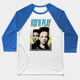 Kid 'N Play 90s Aesthetic Design Baseball T-Shirt