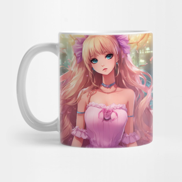 nasty pink of anime girl by animegirlnft