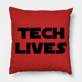 Tech Lives Pillow