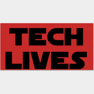 Tech Lives Posters and Art