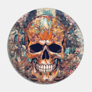 Death's Embrace Smile Pin