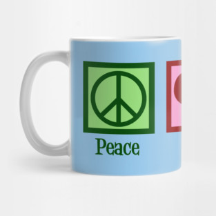 Peace Love Education Mug