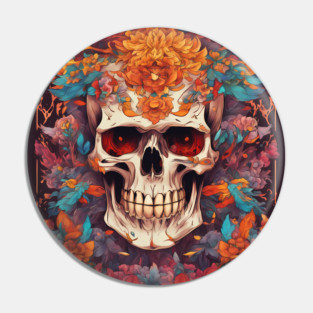 Top Head Cursed Bones Pin