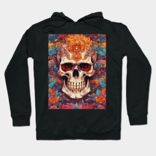 Top Head Cursed Bones Hoodie