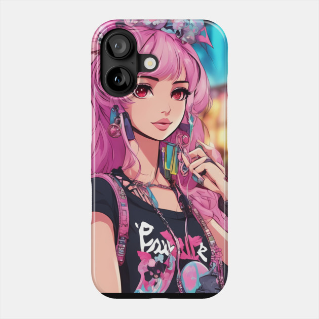 Absidian Beneath Symphony Darkness Phone Case by animegirlnft