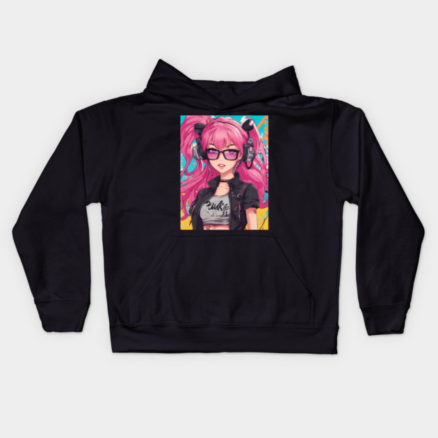Top Hot Fist of the North Star Kids Hoodie by animegirlnft