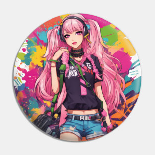 Catnip Chronicles Anime Waifu Pin